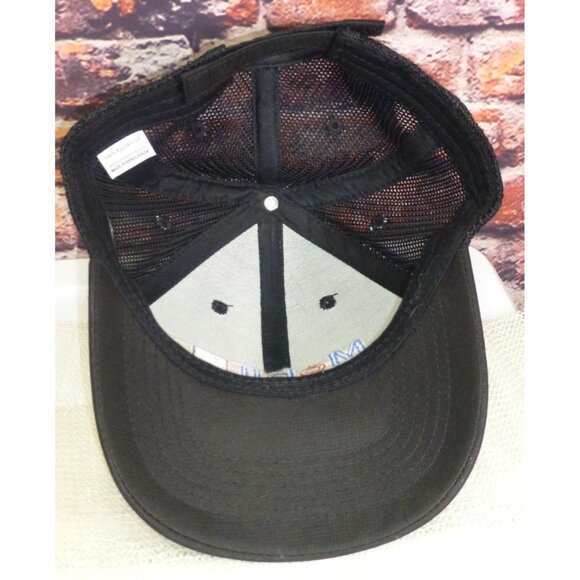 Mobil 1 Kyle Busch Motorsports Black Mesh Trucker Hat With KBM Logo - Picture 5 of 6